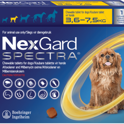 NexGard Spectra S Amarilla