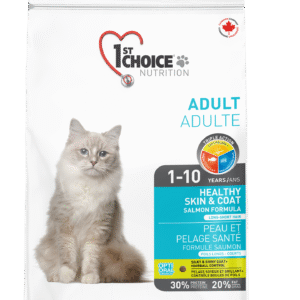 1ST CHOICE CAT SKIN & COAT SALMON