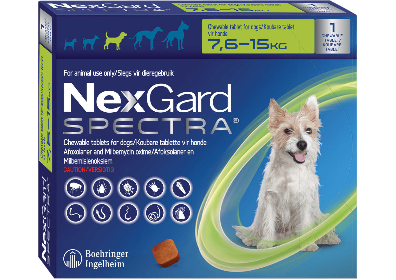 NexGard Spectra M Verde